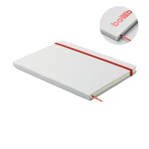 Cuaderno A5 Route Blanco, merchandising sostenible - Product Image 4