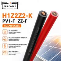 Cable Solar H1Z2Z2-K PV1-F ZZ-F de 6 mm², 4 mm², 10 mm² V1500DC - Cobre Estañado - Aislamiento XLPO de Doble Capa - Cable de CC para Paneles Solares