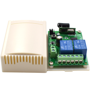 433MHz <span class=keywords><strong>RF</strong></span> mạch điều khiển từ xa phổ chuyển đổi không dây DC 12V 2CH <span class=keywords><strong>RF</strong></span> Relay Receiver và keyfob transmitter cho nhà để xe - Product Image 3
