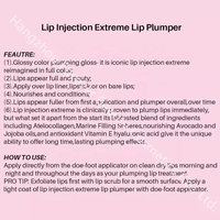 Traitement des lèvres au peptide repulpant tendance, augmentez le volume de vos lèvres, volumateur de lèvres au peptide, marque privée
