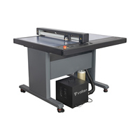 Vulcan FC700VC Máquina de corte y plegado digital de cama plana automática para cajas de Navidad DIY, plotter de corte de troqueles de cama plana para papel y tarjetas