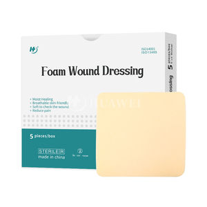 Apósito de Espuma de Poliuretano de Silicona Estéril Desechable para la Prevención de Úlceras por Presión y el Cuidado de Úlceras por Presión 10x10cm - Product Image 6