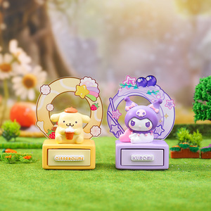 Nine O'Clock Cat Beauty Story Storage Drawer Blind <b>Box</b> Figurine Cute Desktop Ornament Creative Home Decor - Product Image 4