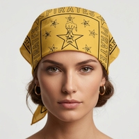 Foulard carré en tissu polyester soyeux mat de qualité supérieure, imprimé DTG personnalisé, populaire, pour usage quotidien, accessoires de vacances, mouchoir