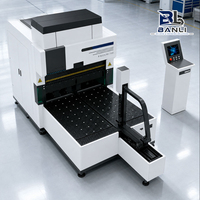 Machine de pliage automatique de panneaux de la série RWP-Panel de BANLI, plieuse de panneaux CNC RONGWIN pour la production de portes et d'armoires en tôle
