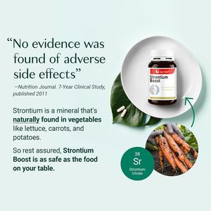 Cápsulas de Estroncio Boost con Extractos de Plantas, 60 Cápsulas, Apoyo para la Curación de una Fractura Ósea, en Oferta - Product Image 4