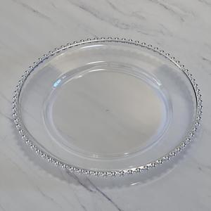 Assiettes de présentation en acrylique doré de 13 pouces pour mariages et événements - Product Image 2