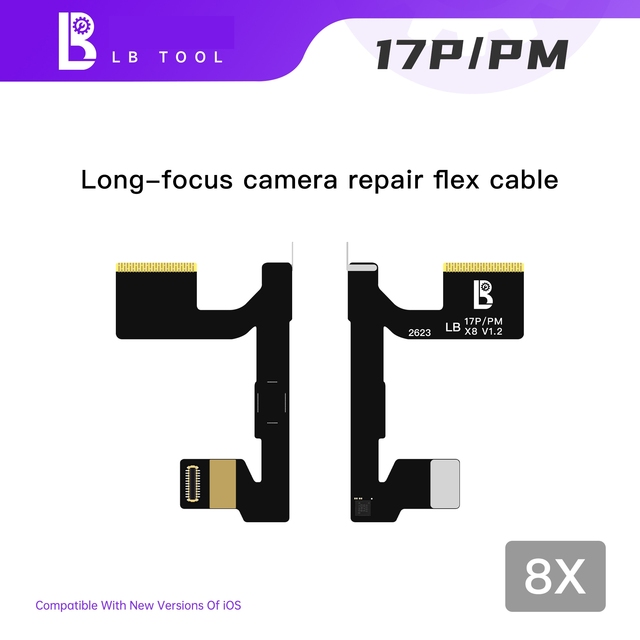 LUBAN Long-focus Camera Repair Flex Cable/17p-17pm X0.8/Suitable for Mobile Phone Repair Tools