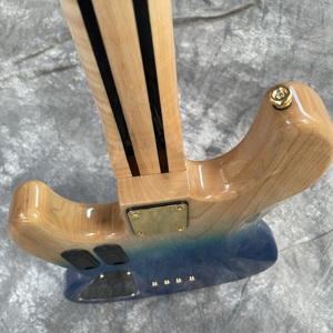 Bajo Eléctrico OEM con Diapasón de Arce y Herrajes Dorados de 4 Cuerdas con Aros y Fondo de Arce Exótico para Músico de <span class=keywords><strong>Jazz</strong></span> Profesional - Product Image 4