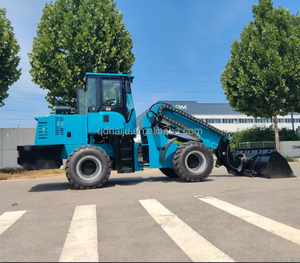 Cargadora <span class=keywords><strong>de</strong></span> Ruedas HJ25 Nueva, Hidráulica, Diésel, para Granjas, 4x4, 1CBM, con Accesorios - Product Image 1