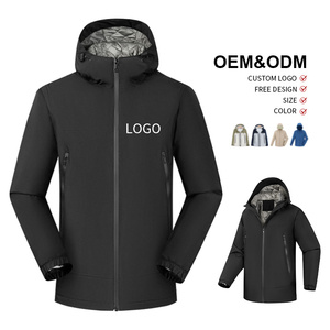 <span class=keywords><strong>Giacche</strong></span> da <span class=keywords><strong>uomo</strong></span> impermeabili personalizzate da esterno in <span class=keywords><strong>lana</strong></span> sportiva impermeabile invernale guscio duro da trekking antivento giacca da lavoro con logo - Product Image 1