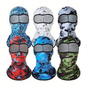 Masque de protection solaire d'été USA Mairun en polyester coupe-vent et soie glacée, unisexe, fin, anti-UV, pour cyclisme, golf, cou et oreilles - Product Image 2