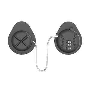 Serrure de cabinet à combinaison mécanique, verrou de sécurité enfant pour réfrigérateur, câble en acier en alliage de zinc, serrure pour tiroir, fenêtre, porte - Product Image 1