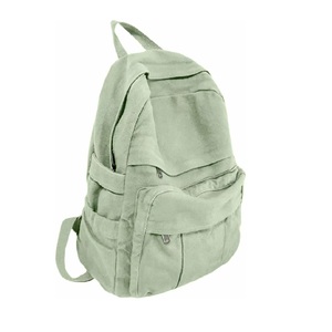 Mochila de Lona Vintage - Estética Clásica, Súper Espaciosa para la Escuela, Viajes, Senderismo y Uso Diario - Product Image 1