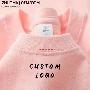 T-Shirt di Qualità in Cotone Egiziano, <span class=keywords><strong>Magliette</strong></span> Pesanti per Donna, T-Shirt Personalizzate con Stampa Serigrafica, T-Shirt Oversize di Marca per Ragazze - Product Image 1