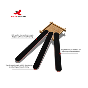 Lima de Uñas Profesional Negra Recta, 100/180 Granos, Lima de Uñas Resistente, Envío Directo a Bajo Precio, Compra Mixta - Product Image 3