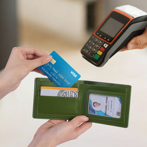 Nueva Cartera de Cuero con Diseño de <span class=keywords><strong>Cactus</strong></span>, Ecológica, No Contamina, con Múltiples Ranuras y Gran Capacidad de Almacenamiento - Product Image 5