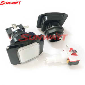 37*50mm 12V Rectangular Momentary Led Reset <b>Push</b> <b>Button</b> <b>Switch</b> Illuminated Arcade <b>Push</b> <b>Buttons</b> <b>Switches</b> - Product Image 5