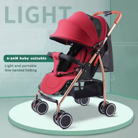 4 1 Poussette de siège auto pour bébé Roue avant de 8 pouces Capacité de charge de 60kg Ceinture de sécurité à cinq points pliable