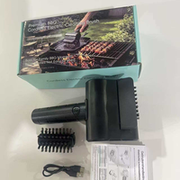 Nettoyeur de barbecue motorisé pour le nettoyage des grils portables et des ustensiles de cuisine de plein air