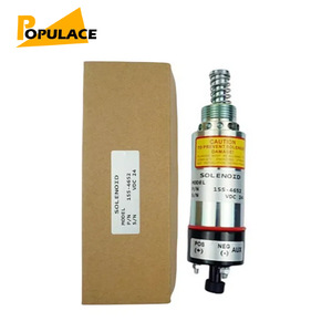 Stop Solenoid Valve 8C-3663 155-4652 For Diesel <b>Generator</b> Fuel Cut Off Electromagnet Steel Material - Product Image 4