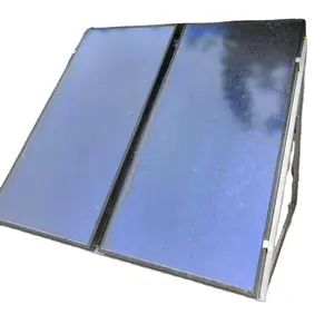 Household kitchen and bathroom water heater flat plate solar collector