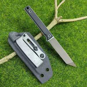 OEM <strong>Small</strong> Straight Survival Knife High Hardness 420 Steel Fixed <strong>Blade</strong> Multi-Functional for Hunting <strong>Utility</strong> Use DIY Grade - Product Image 3