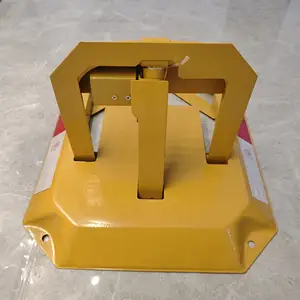 Parking Barrier Manual Factory Wholesale Anti-theft Yellow Steel Parking Block Management System Car Manual Barrier Lock