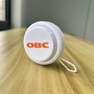 Yo-yo publicitaire personnalisé avec logo en une couleur, impression par tampographie, 5,7*3 cm, jouet magique à cordon, vente directe d'usine, coloré, best-seller - Product Image 5