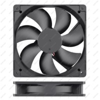 Gdstime GDA12025 4PIN FG PWM Ventilateur de refroidissement sans balais Ventilateurs de refroidissement 120mm DC 12v 120x120x25mm CPU Cooler