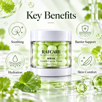 Crème en capsules à la Centella pour marque privée – Apaisante, hydratante, soin de la barrière cutanée, hydratant visage – OEM, ODM, OBM – Personnalisation pour peaux sensibles