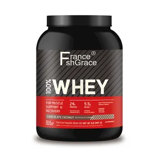 Wholesale High Quality Adults Chocolate Coconut Flavor Whey Protein Isolate Powder For Health