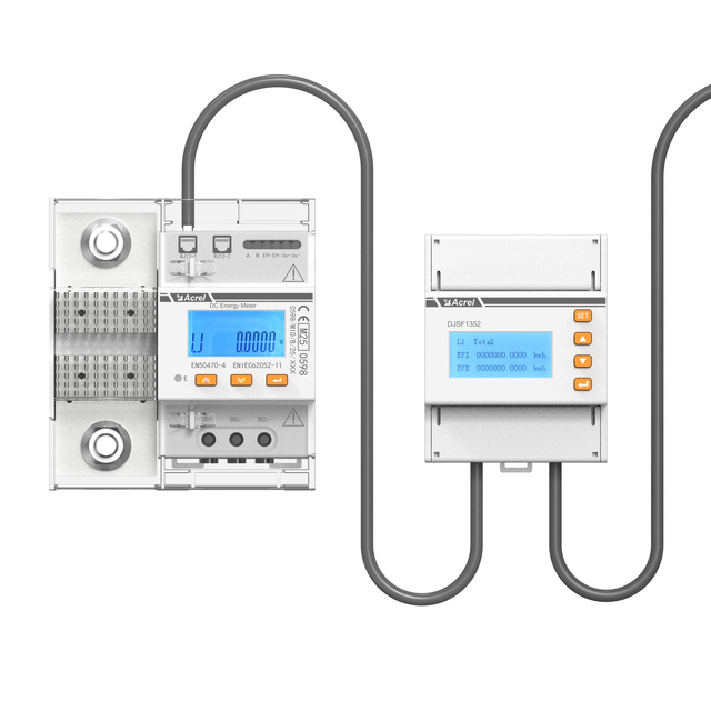 Acrel DJSF1352-D-600 MID Certificated DC 600A Electric Meter Embedded Shunt Device Designed for EV Charging Pile