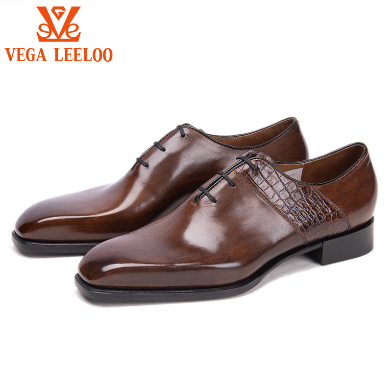 Brown -Leather outsole