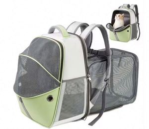 Free Sample Wholesale portable Outdoor Transport Bag zipper Travel Carrier expandable Minor cat <b>dog</b> <b>Backpack</b> <b>for</b> pet - Product Image 1