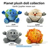 Nouveau produit haut de gamme : Peluches douces sur le thème du système solaire (les huit planètes), coussins à câliner pour enfants, jouets cadeaux
