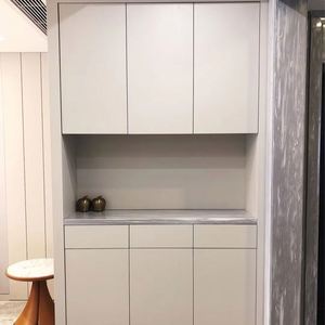 Mueble Zapatero de Madera Maciza con Banco, Diseño Moderno, Muebles para Sala de Estar, Muebles para el Hogar con Protección Ambiental, Tamaño Personalizado - Product Image 1