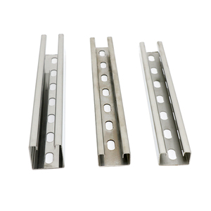 Chất Lượng Tốt Giá Thấp Thép Không Gỉ <span class=keywords><strong>C</strong></span> Kênh Unistrut Rãnh Với Lỗ <span class=keywords><strong>C</strong></span> Kênh Cho Rèm Tường Phụ Kiện - Product Image 1