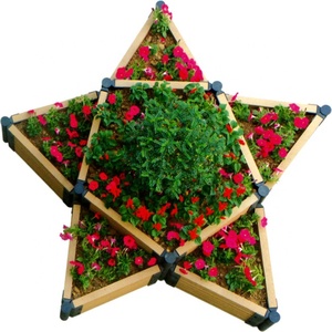 Mới Phát Triển WPC Vườn Chậu Sáng Tạo Không Thấm Nước UV Chống Trồng Hộp Với 10-Năm Bảo Hành Cho Ngoài Trời Trang Trí Nội Thất - Product Image 6