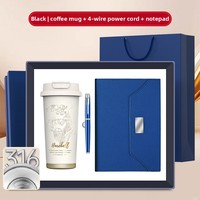 Coffret Cadeau d'Entreprise - Design Minimaliste Gravure Laser Souvenir d'Entreprise Personnalisé Haut de Gamme pour le Renforcement d'Équipe et les Anniversaires