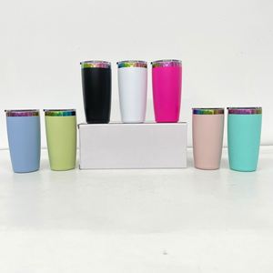 แก้วกาแฟเคลือบสีรุ้งขนาด 10 ออนซ์ พร้อมฝาปิดแม่เหล็กแบบเลื่อนได้ พิมพ์โลโก้ได้ตามต้องการ จำนวน 25 ชิ้น สำหรับของขวัญงานแต่งงาน งานเทศกาล หรือวันเกิด - Product Image 2