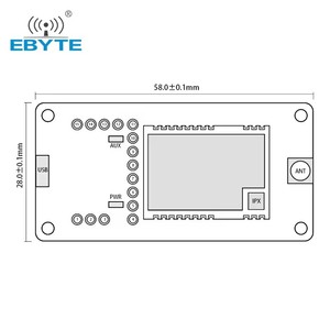 ชุดทดสอบบอร์ด LoRa Ebyte E22-900TBL-01 ระยะ 5 กม. ตัวรับส่งสัญญาณ 3.3V-5.5V ชุดอุปกรณ์ทดสอบ USB LoRa Module Rf 868M บอร์ดพัฒนาโมดูล บอร์ดทดสอบ - Product Image 4