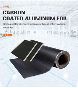 Papel de aluminio recubierto de carbono con alta conductividad para cátodo de batería de iones de litio - Product Image 6