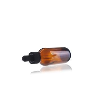 面部丝网印刷2oz玻璃滴管油血清瓶60毫升护肤琥珀粉底瓶 - Product Image 4