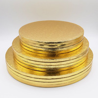 Plateau à gâteau en carton ondulé rond, carré ou rectangulaire de 8 à 20 pouces, épaisseur 12 mm, pour la vente en gros