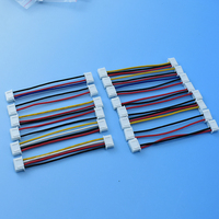 Câble de câblage double tête 10cm, 15cm, 20cm, 30cm 2 3 4 broches rouge/noir JST Two Terminal XH 2.54 MM Connector Female to Female