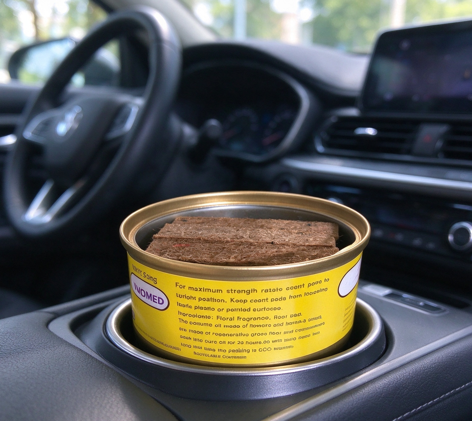 42g Wood Block Car Air Freshener, Long Lasting Fragrance, Concentrated ...