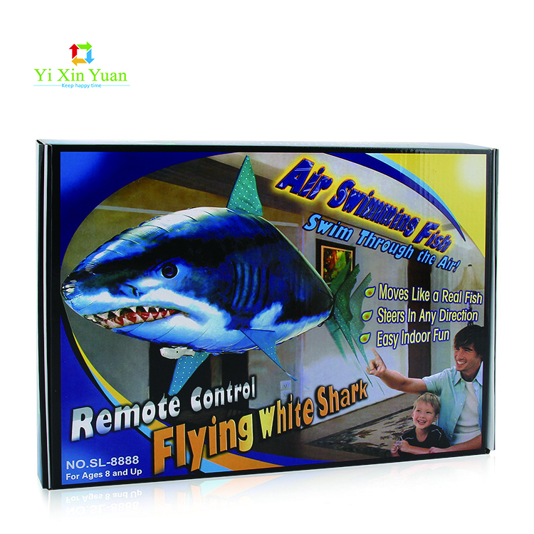 Популярная игрушка с дистанционным управлением Летающая акула и радиоуправляемая рыба превосходного качества для детей