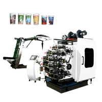 Mesin Cetak Gelas Plastik Kecepatan Tinggi 360 Rotary UV Printer Botol Hemat Biaya Mesin Cetak Gelas Plastik