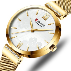Montre-bracelet de luxe pour femme à mouvement quartz Miyota avec bracelet en acier inoxydable – Tendance et élégante - Product Image 1